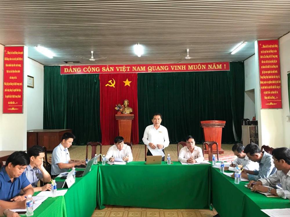 Kiểm tra, đánh giá tình hình thực hiện kinh tế xã hội, đảm bảo quốc phòng an ninh 9 tháng năm 2018 trên địa bàn thị trấn Krông Năng